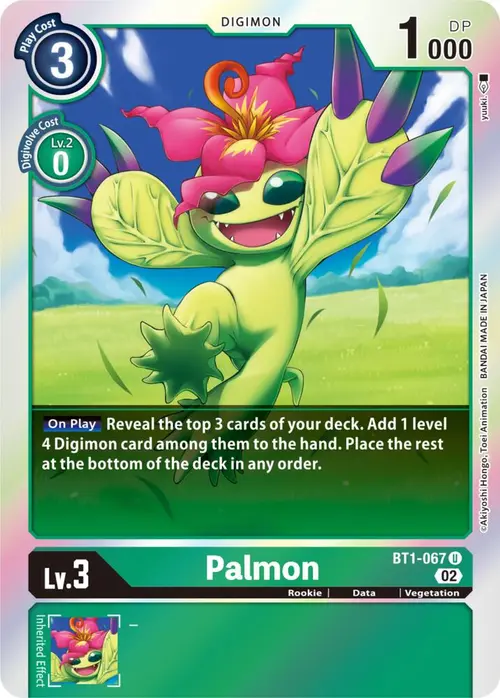 Palmon (Resurgence Booster Reprint) card art