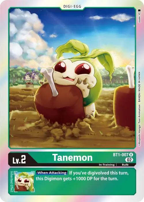 Tanemon (Resurgence Booster Reprint) card art