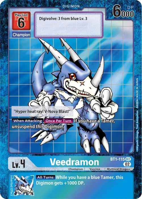 Veedramon - BT1-115 (Resurgence Booster Reprint) card art
