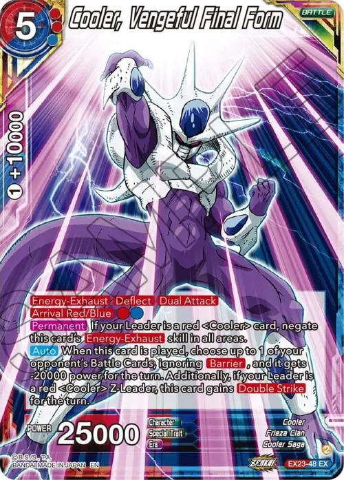 Cooler, Vengeful Final Form card art