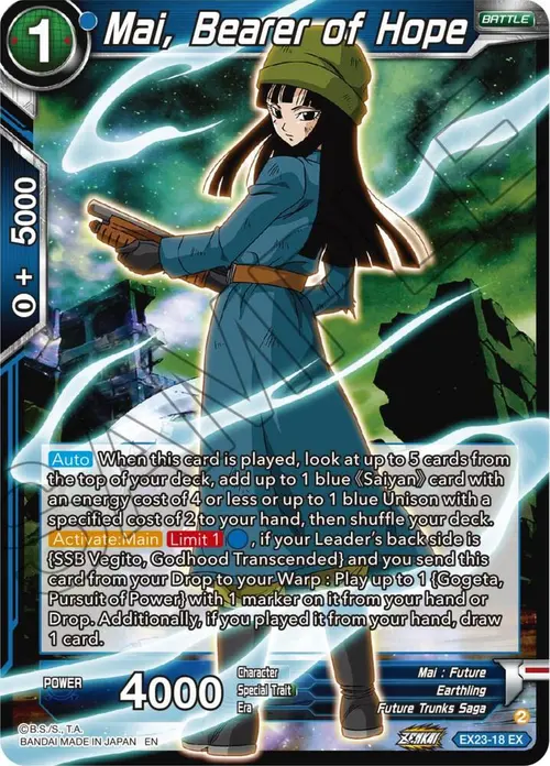 Mai, Bearer of Hope card art
