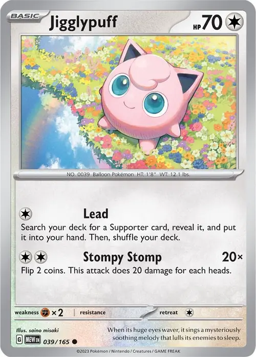 Jigglypuff card art