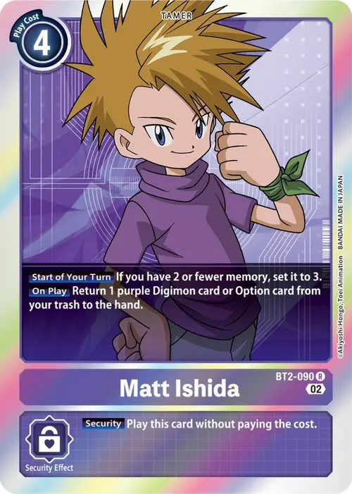 Matt Ishida - BT2-090 (Resurgence Booster Reprint) card art