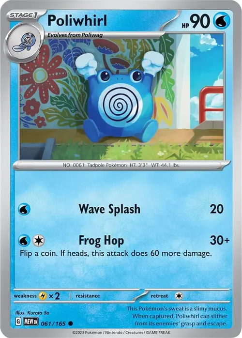 Poliwhirl card art