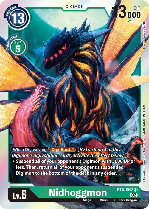 Nidhoggmon (Resurgence Booster Reprint) card art