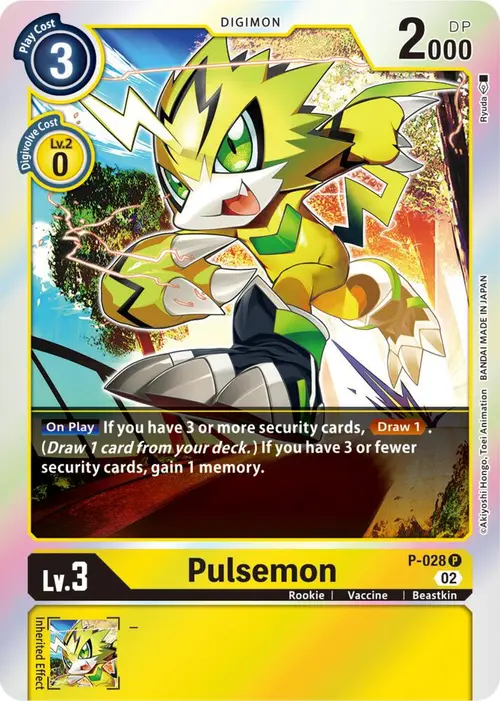 Pulsemon - P-028 (Resurgence Booster Reprint) card art