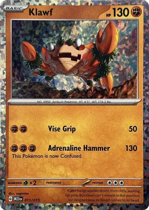 Klawf card art