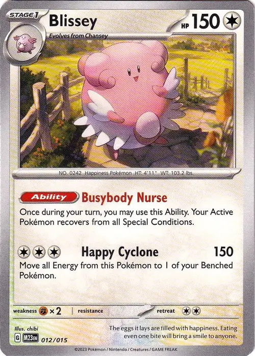 Blissey card art
