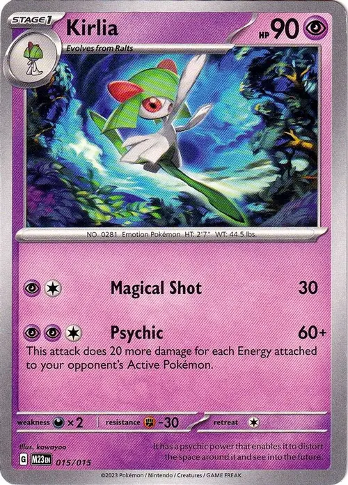 Kirlia card art