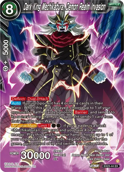 Dark King Mechikabura, Demon Realm Invasion card art