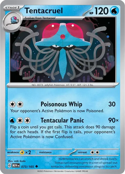 Tentacruel card art