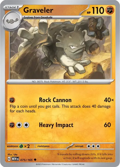 Graveler card art