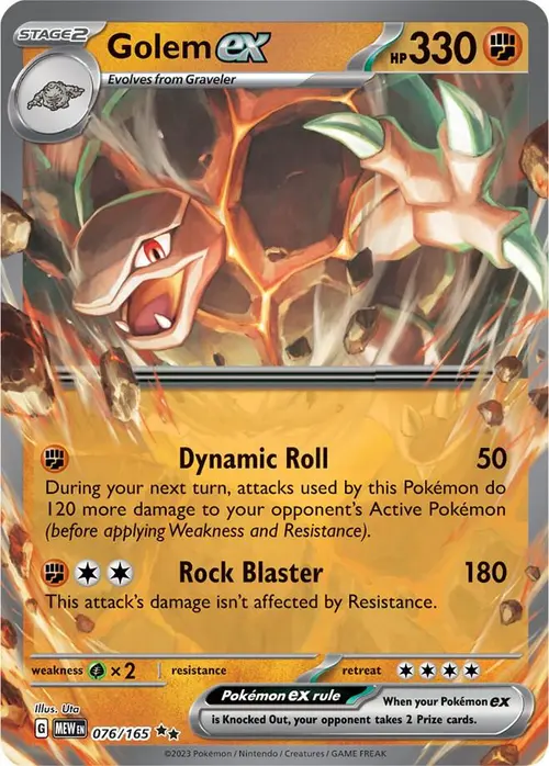 Golem ex card art