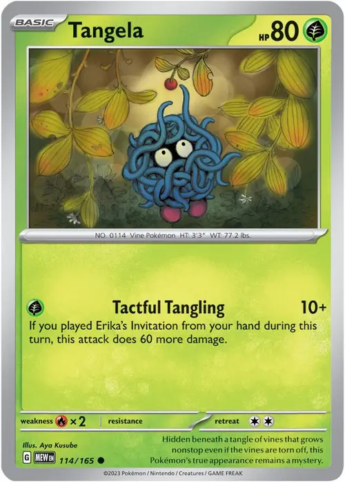 Tangela card art