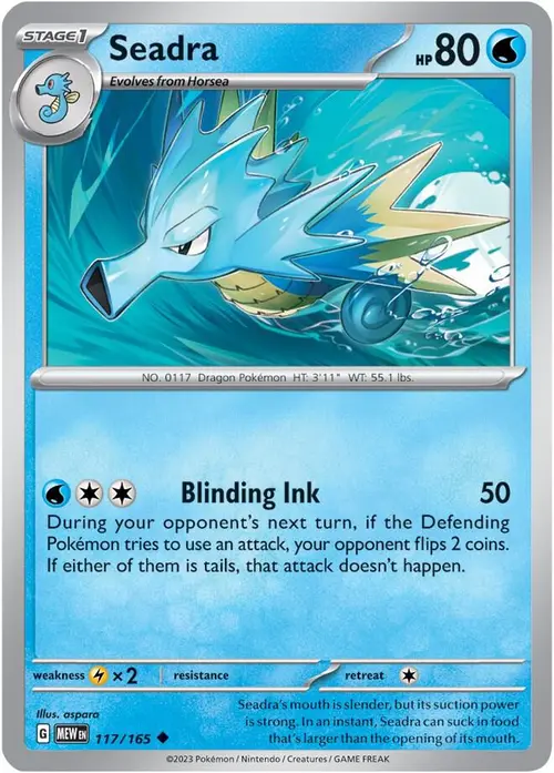 Seadra card art