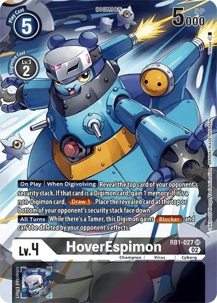 HoverEspimon (Textured Alternate Art) card art