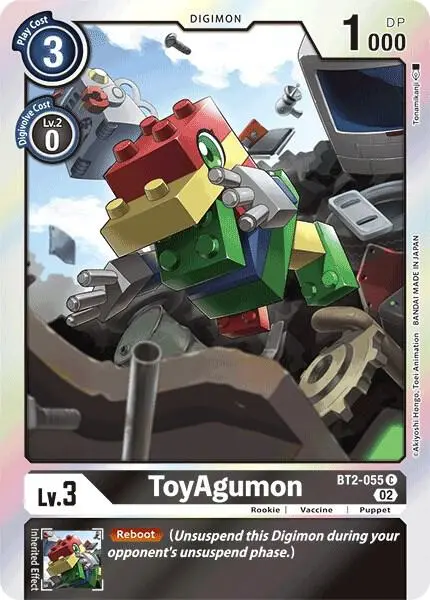 ToyAgumon (Resurgence Booster Reprint) card art