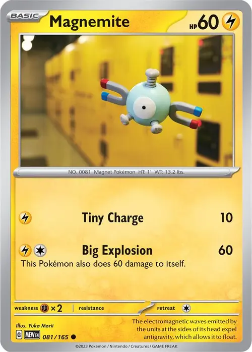 Magnemite card art