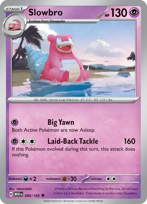 Slowbro card art