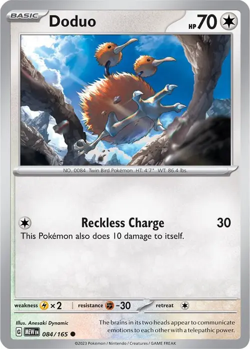Doduo card art