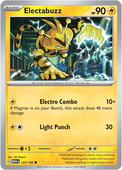 Electabuzz card art