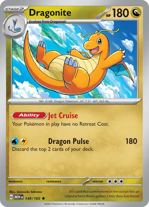 Dragonite card art