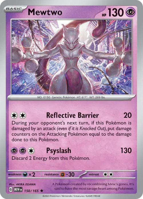 Mewtwo card art