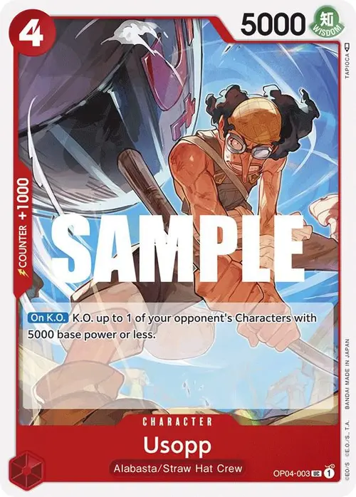Usopp card art