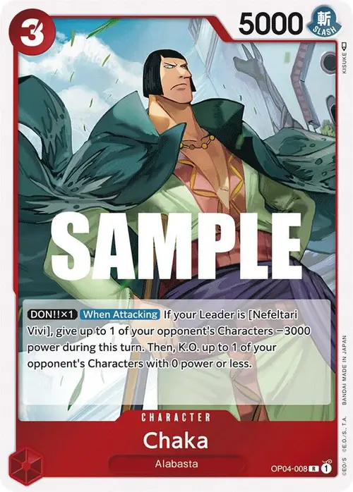 Chaka card art