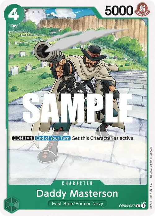 Daddy Masterson card art
