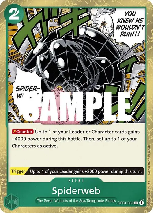 Spiderweb card art