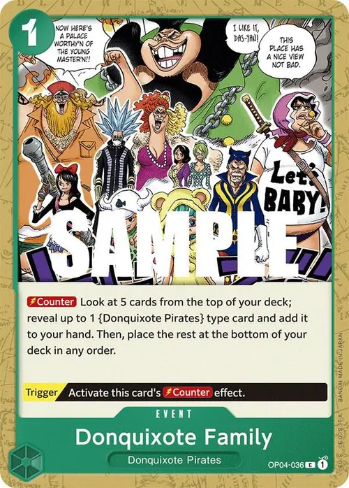 Donquixote Family card art