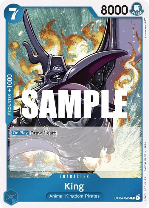 King card art