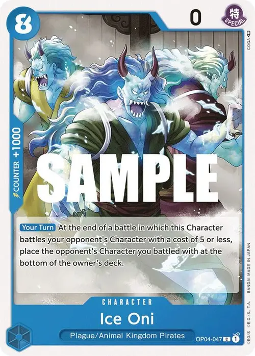 Ice Oni card art