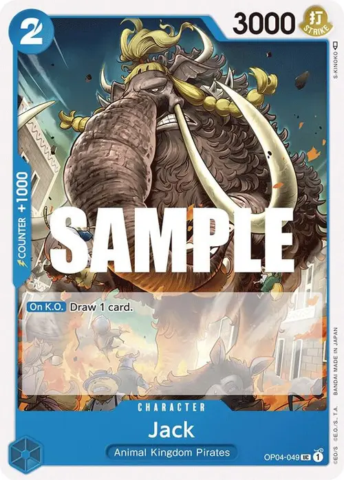 Jack card art