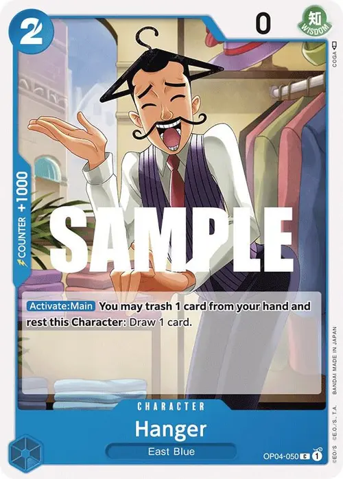 Hanger card art