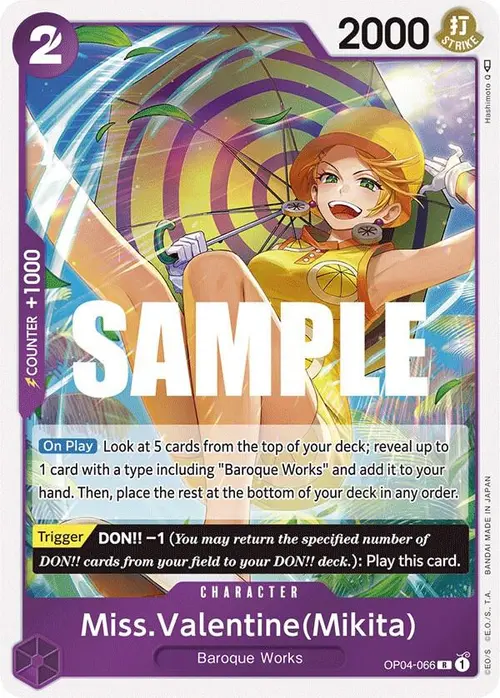 Miss.Valentine(Mikita) card art