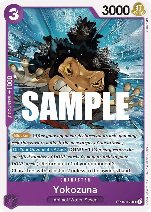 Yokozuna card art