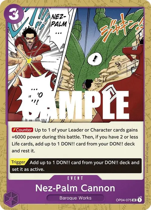 Nez-Palm Cannon card art