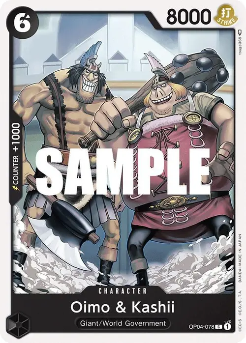 Oimo & Kashii card art