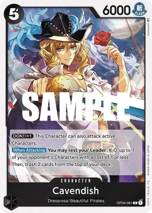 Cavendish card art