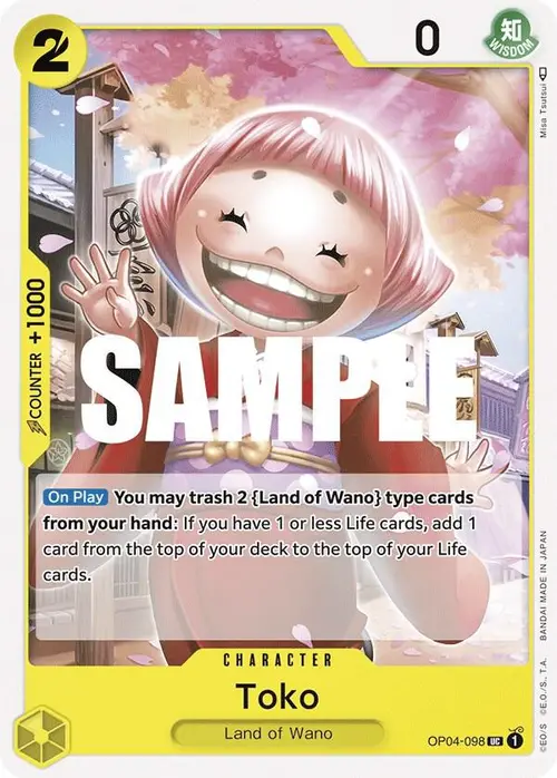 Toko card art