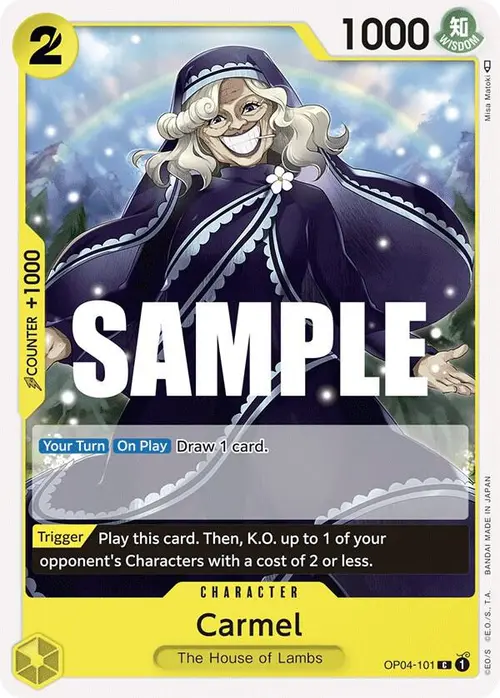 Carmel card art