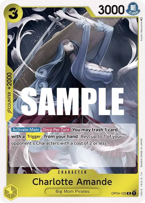 Charlotte Amande card art