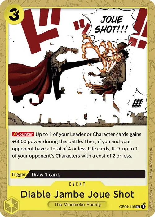 Diable Jambe Joue Shot card art