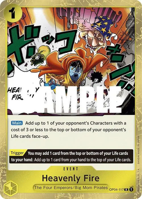 Heavenly Fire card art
