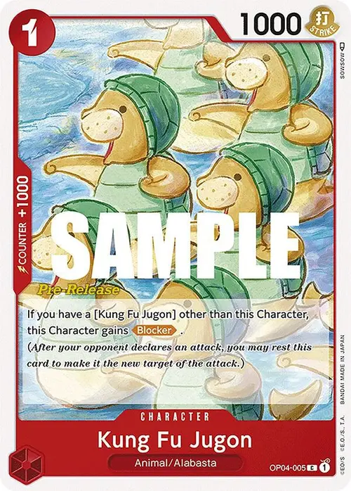 Kung Fu Jugon card art