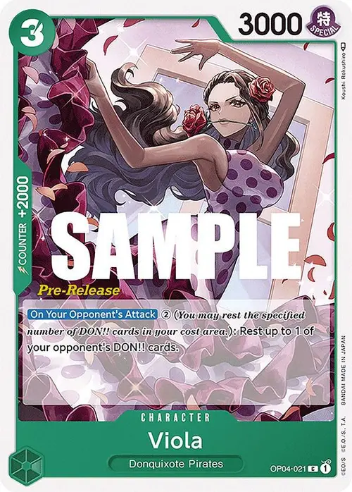 Viola card art