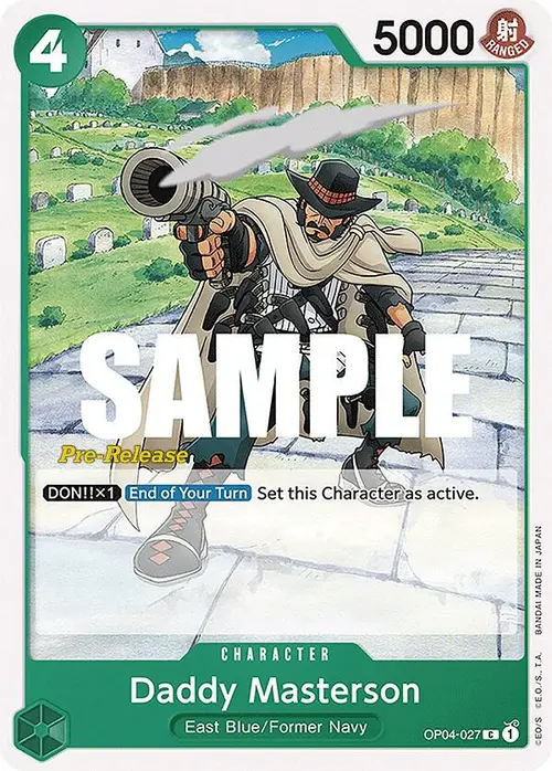 Daddy Masterson card art