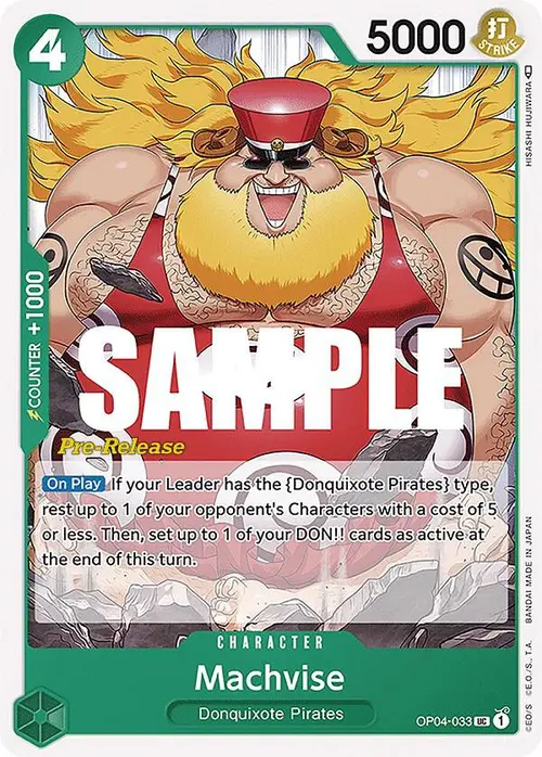 Machvise card art